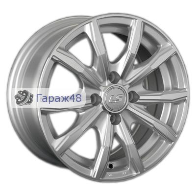 LS 786 R14 / 6J PCD 4x100 ET 40 ЦО 73.1 Литые Серебристый полированный